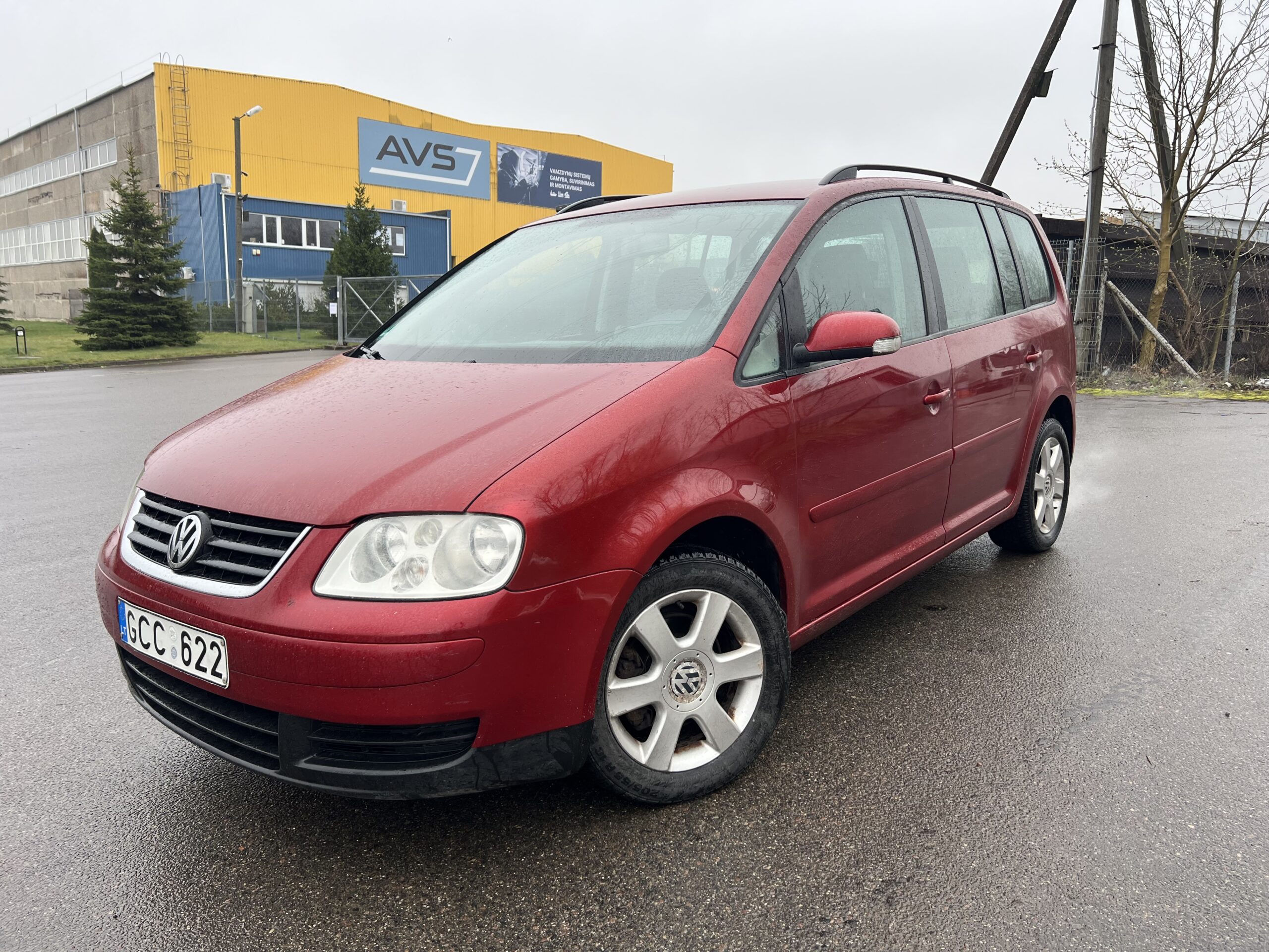 VW Touran 2006-11m. 1.9 Dyz. 77 kw. Automatine. TA iki 2024-09m. Klaipeda