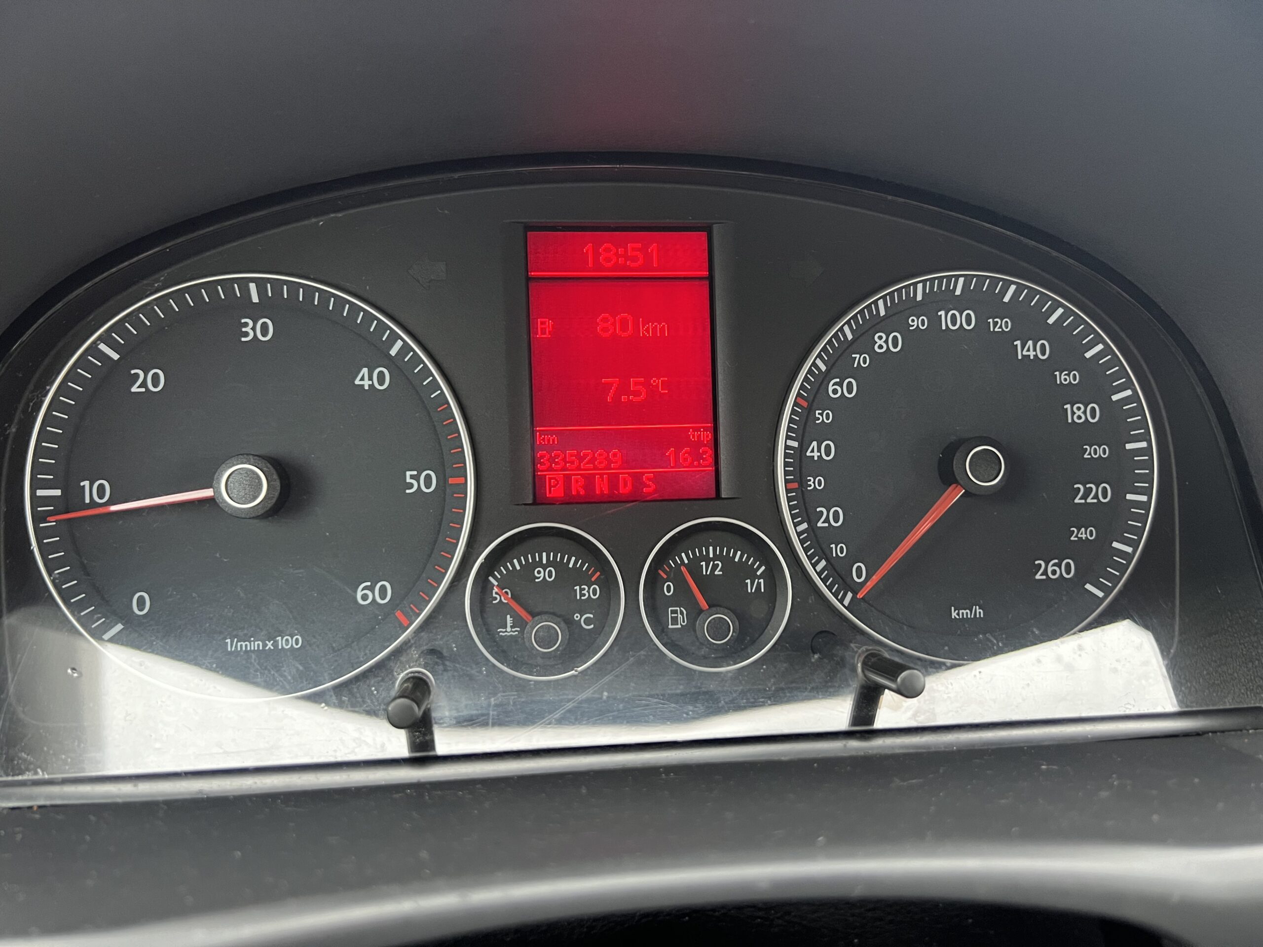 VW Touran 2006-11m. 1.9 Dyz. 77 kw. Automatine. TA iki 2024-09m. Klaipeda