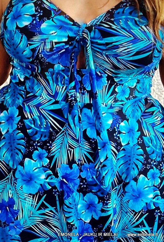 Maudymosi kostiumėlis 56-58 d., vientisas, su suknute