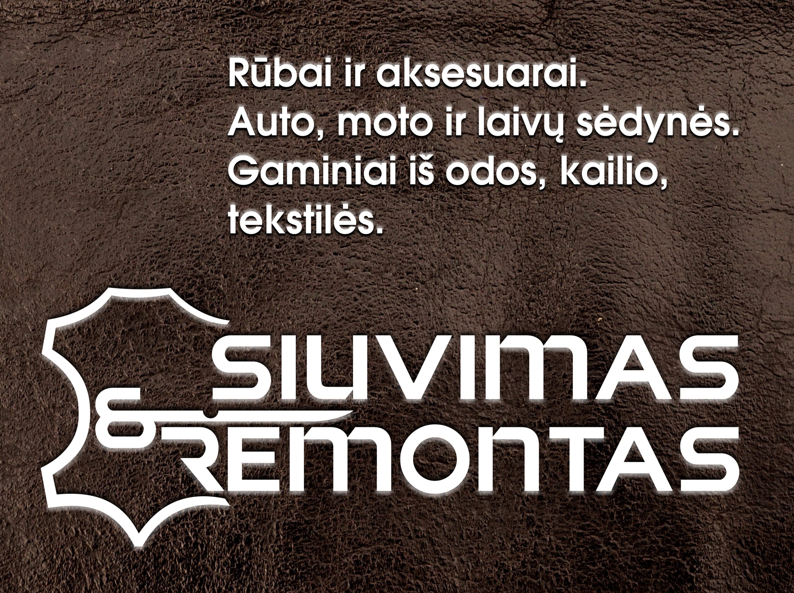 Siuvimas ir remontas
