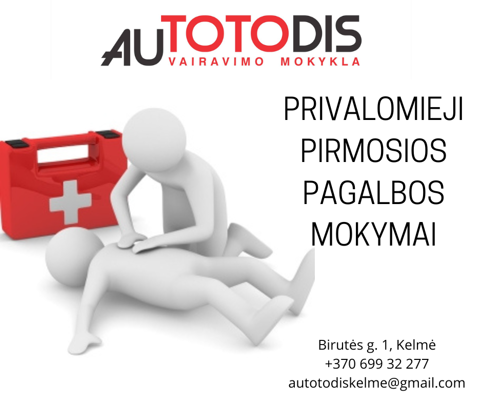 PIRMOSIOS PAGALBOS / ALKOHOLIO ŽALOS KURSAI