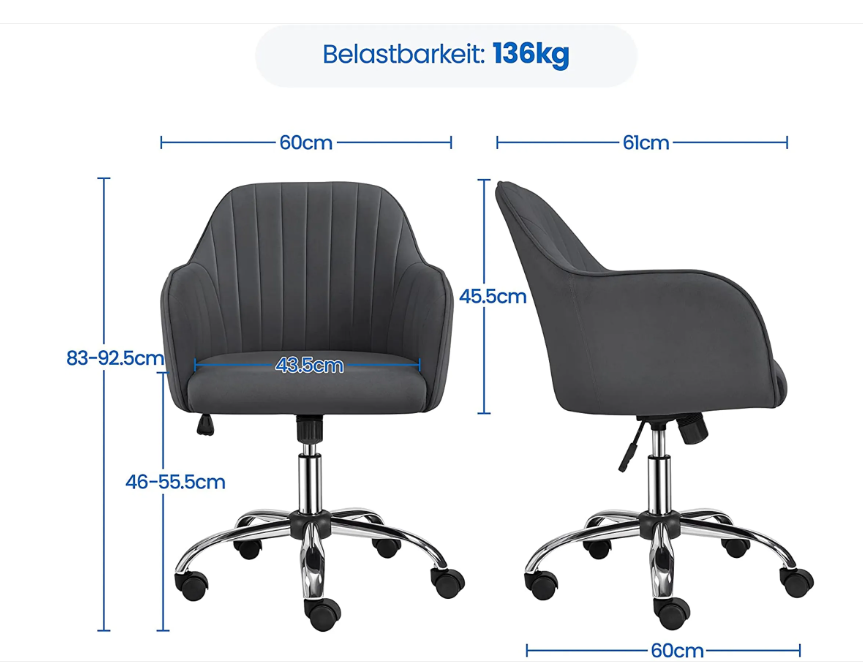 🪑Patogūs, reguliuojamo aukščio krėslai.