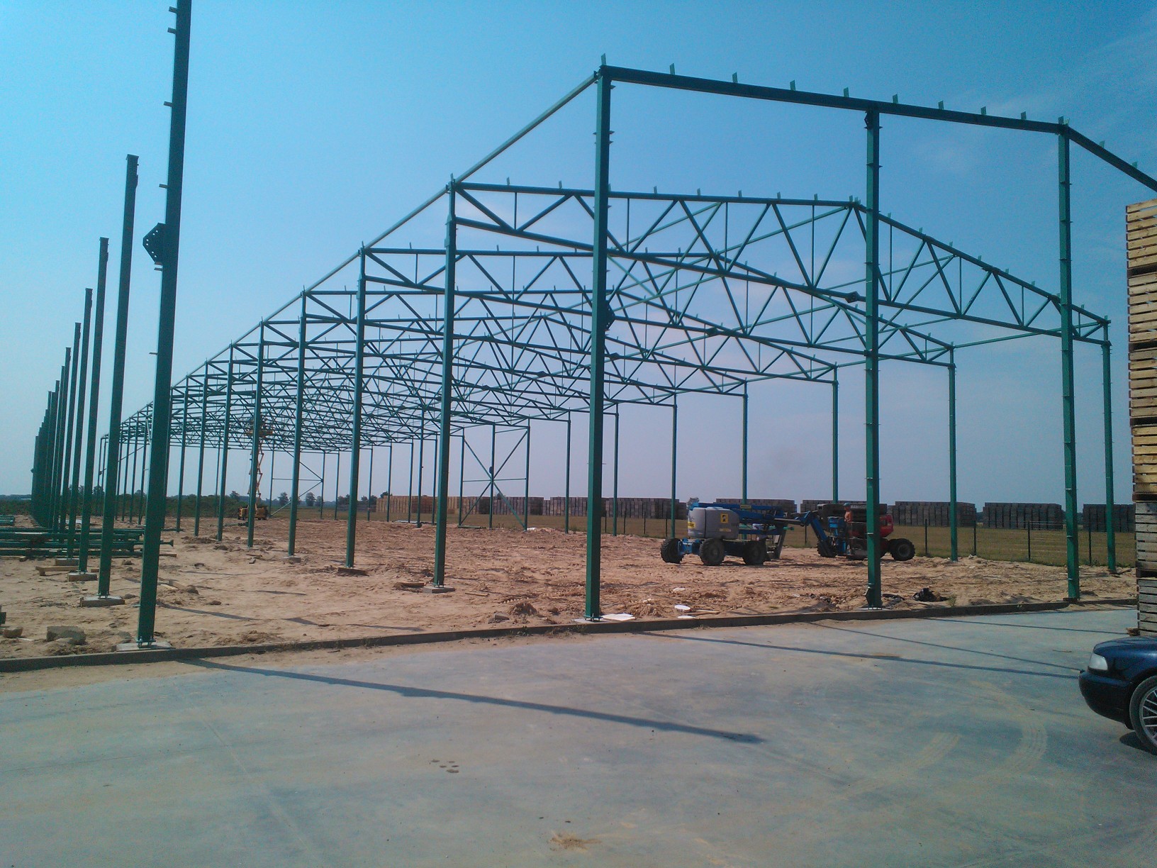 Pastatų statyba: metalų, Sandwich, GB montavimas