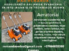 SODO DARŽO TECHNIKOS IR ĮRANKIŲ NUOMA