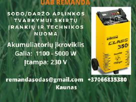 SODO DARŽO TECHNIKOS IR ĮRANKIŲ NUOMA