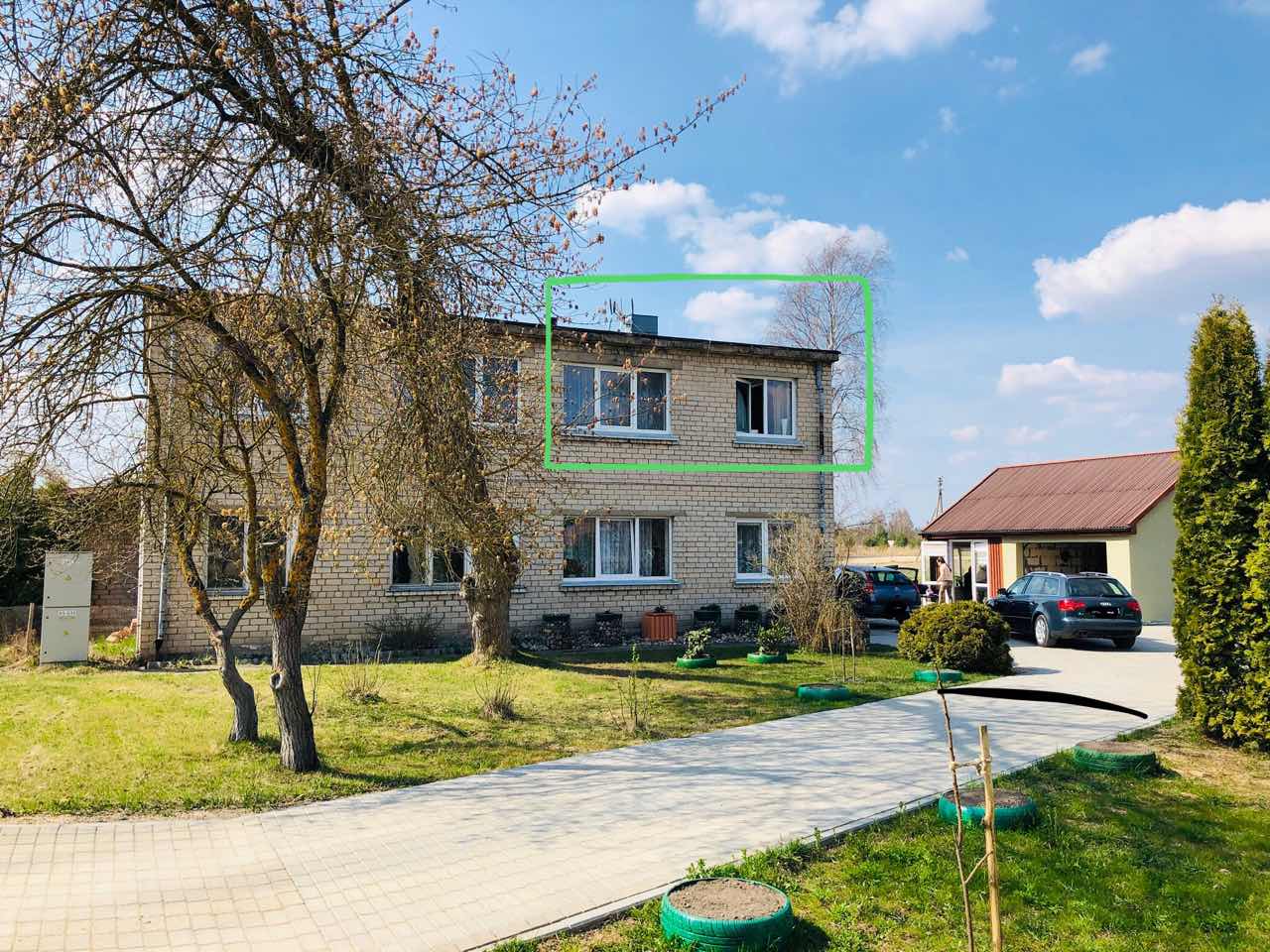 Parduodamas butas, Mažeikiuose