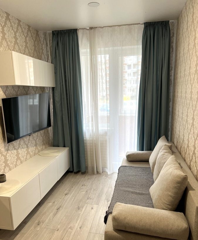 Suremontuotas 2 kambarių butas Klaipedoje, Jūrininkų prospekte.