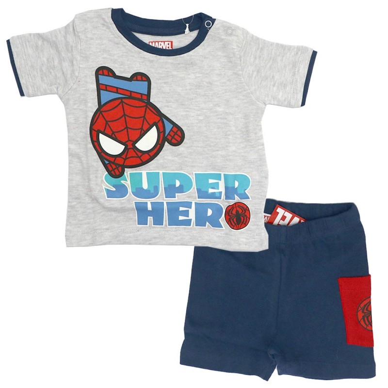 Pilkas mėlynas kostiumėlis Spiderman