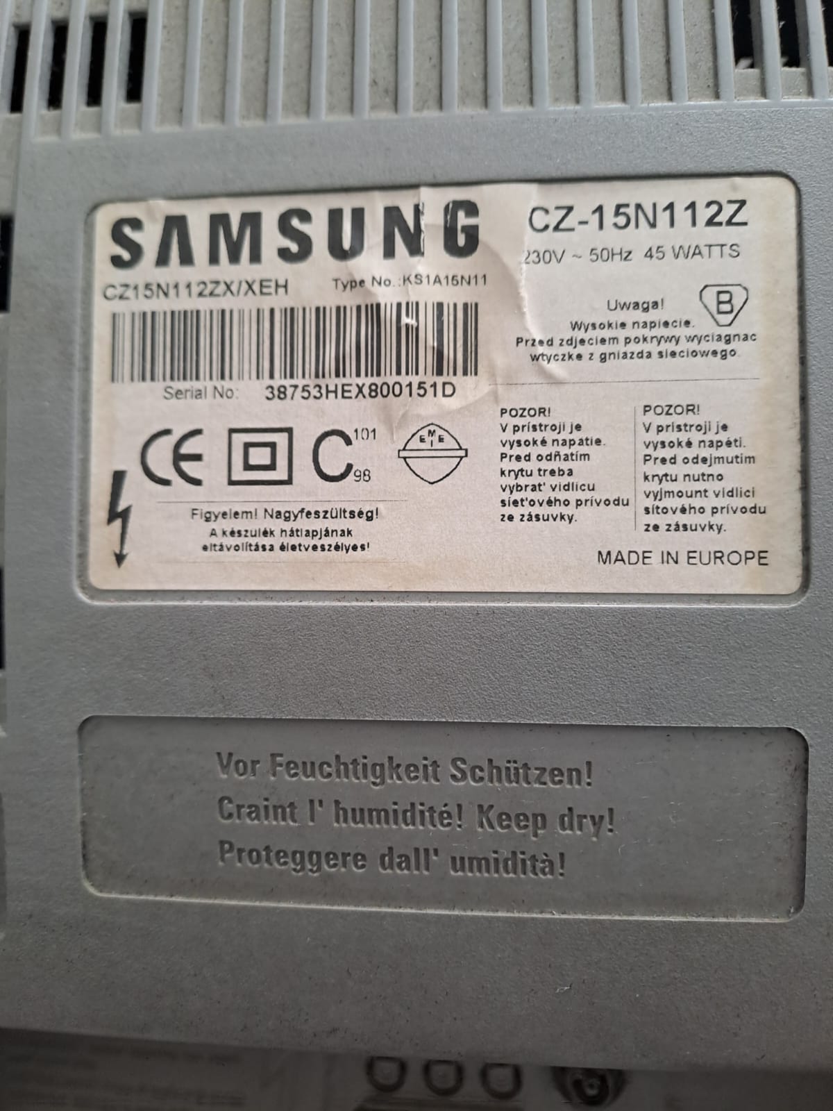 Parduodu SAMSUNG televizorių, 25 eur.