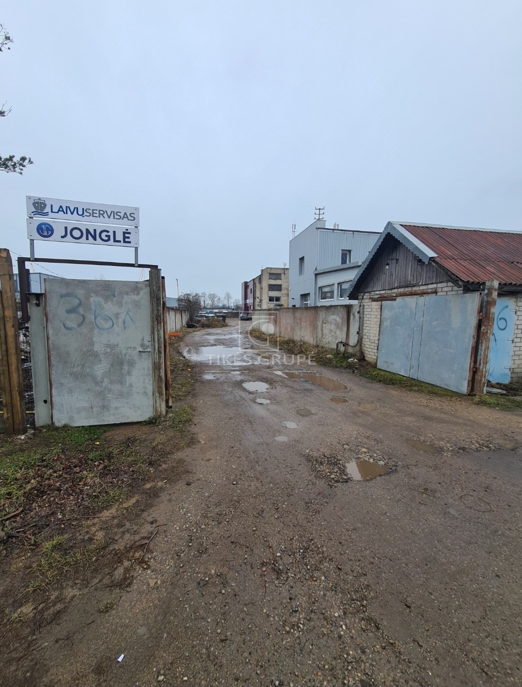 Klaipėdoje, Upelio g. nuomojamas garažas.