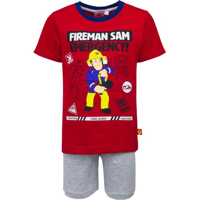 Vaikiška pižama Fireman Sam Red