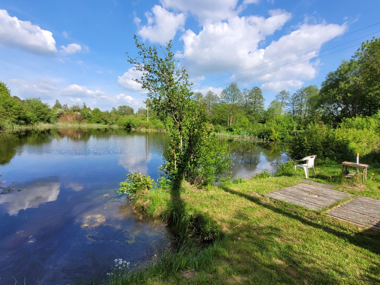 7.64 a sodo sklypas Prienų raj. prie upelio