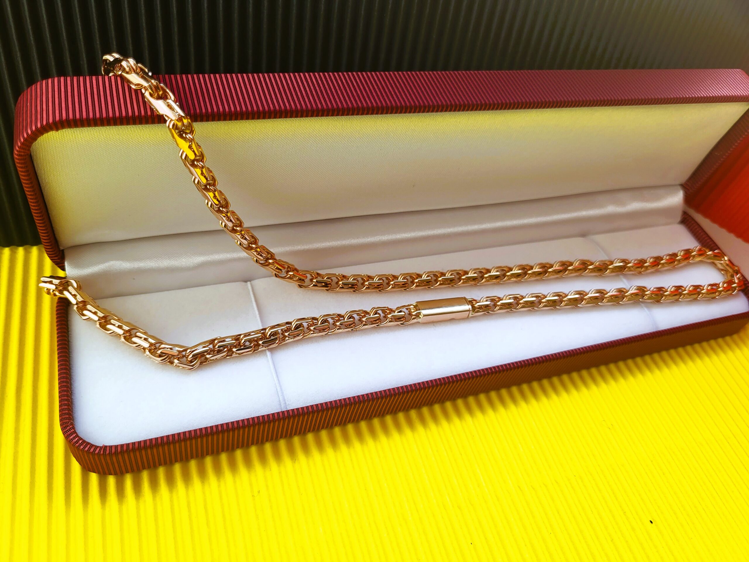 Auksinė grandinėlė Lt 585 praba 34,69gr 53cm nauja 56gr 53,5cm