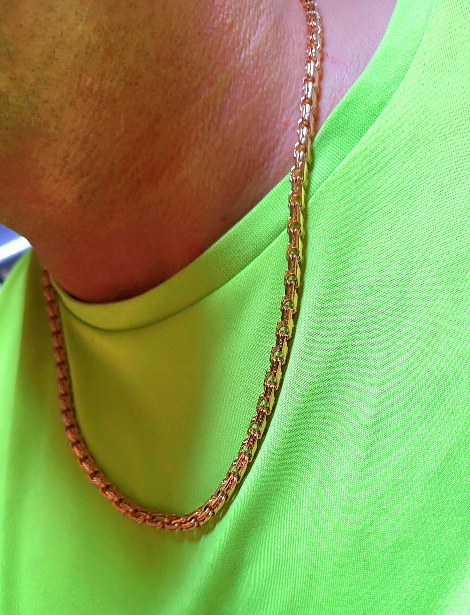 Auksinė grandinėlė Lt 585 praba 34,69gr 53cm nauja 56gr 53,5cm