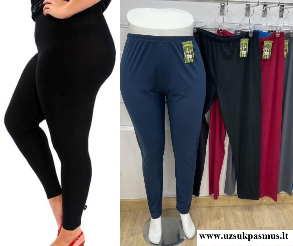 Spalvotos bambukinės tamprės iki 11XL