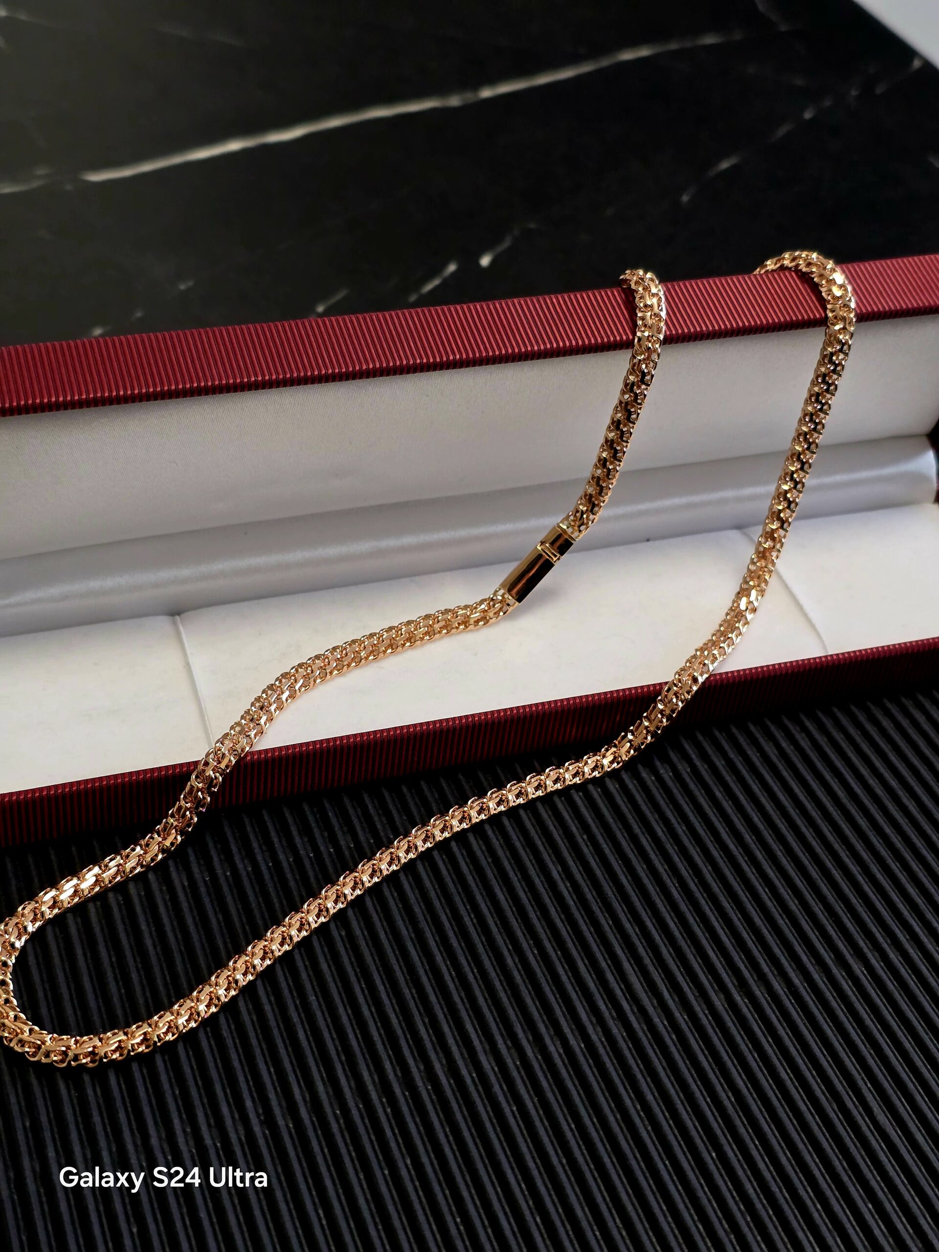 Auksinė grandinėlė Lt 585 praba 34,69gr 53cm nauja 56gr 53,5cm