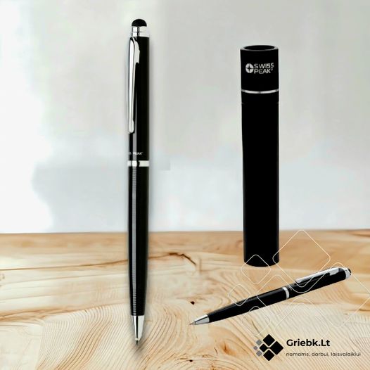 Aukštos kokybės tušinukas SWISS PEAK dovanų dėžutėje