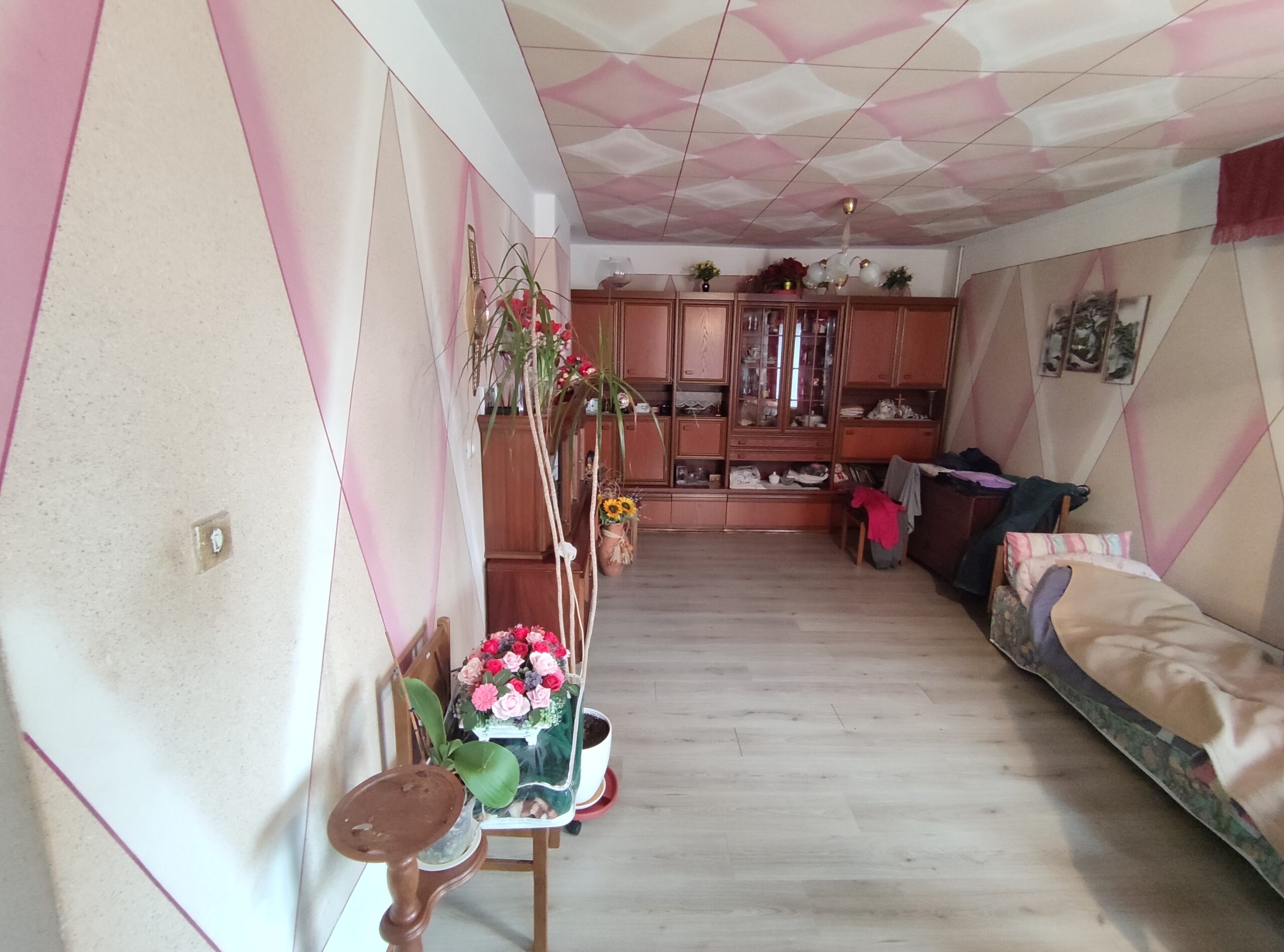 ERDVUS NAMAS ALYTAUS R. DOMINA KEITIMAS I SODA PRIE ALYTAUS