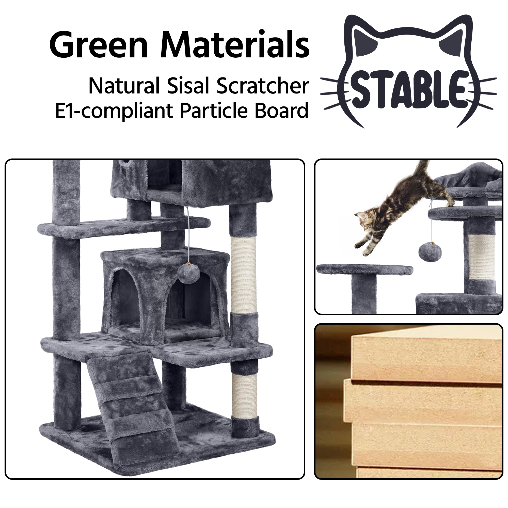 Kačių draskyklė 137cm