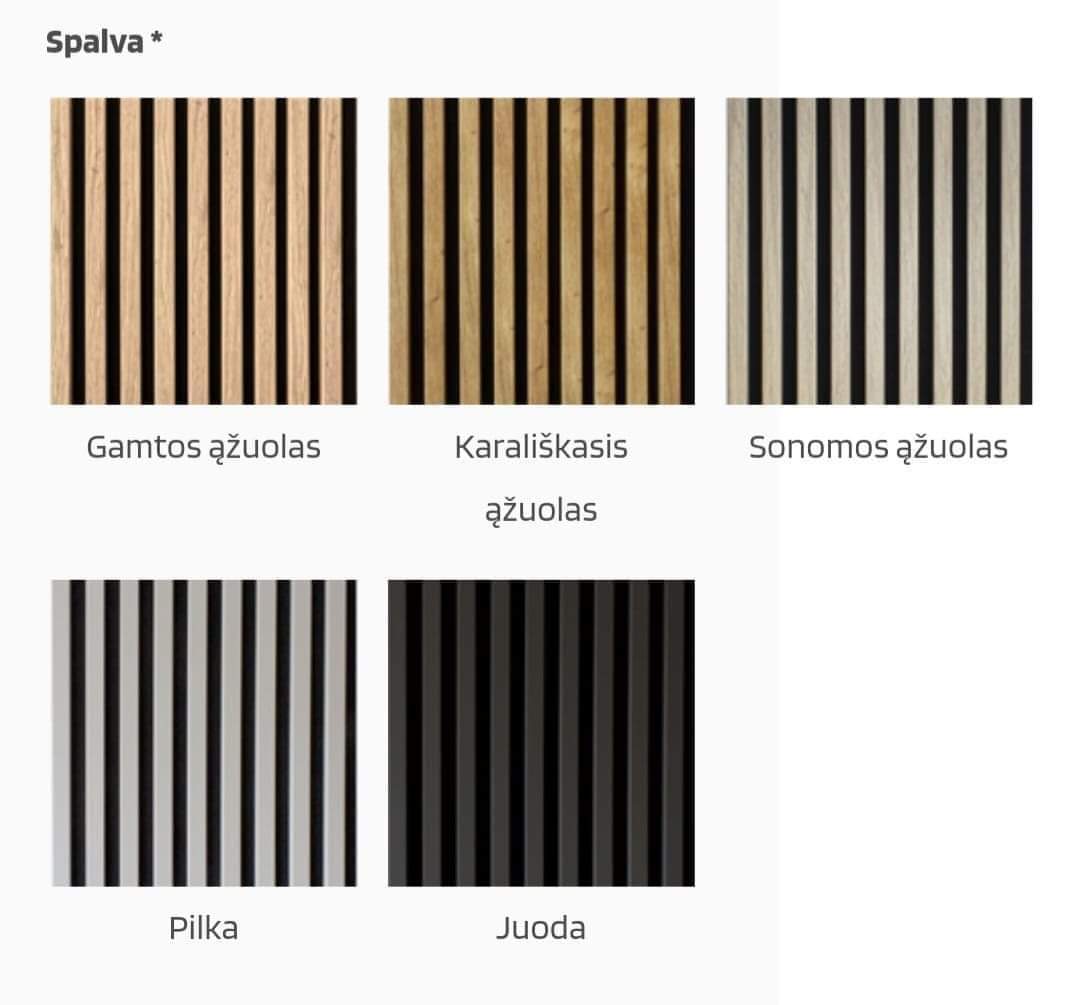 DEKORATYVINĖS LAMELĖS