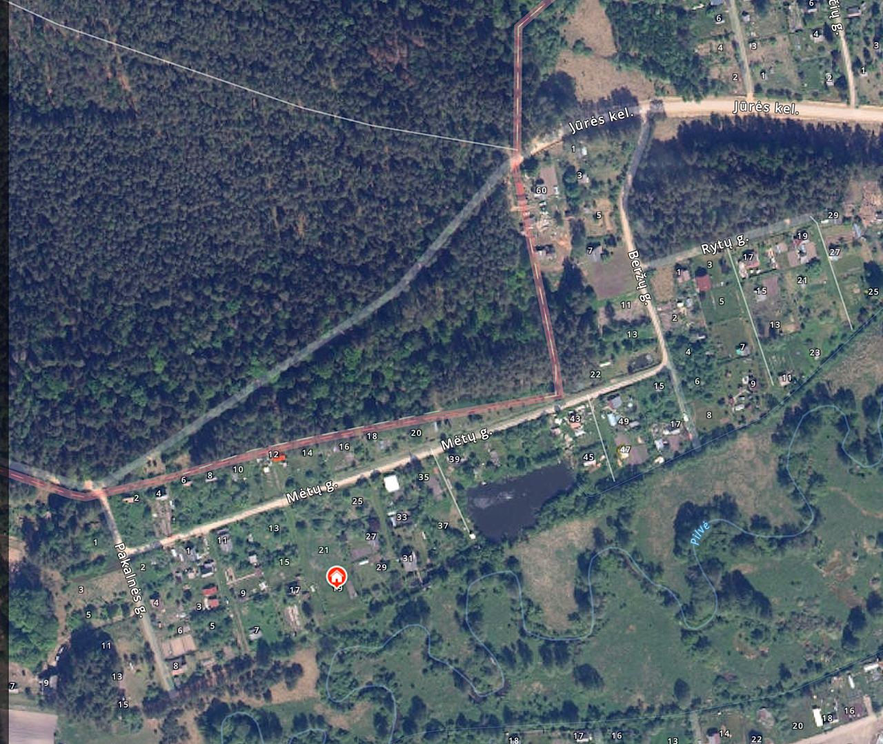 Parduodamas sklypas Prienų R. Sav., Veiverių Sen., Papilvio K.,