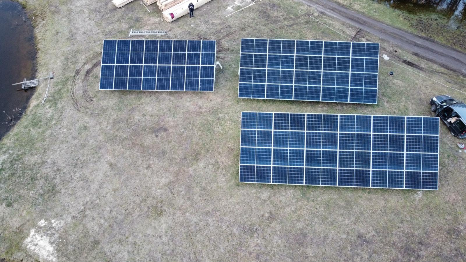 Saulės elektrinių montavimas / pardavimas