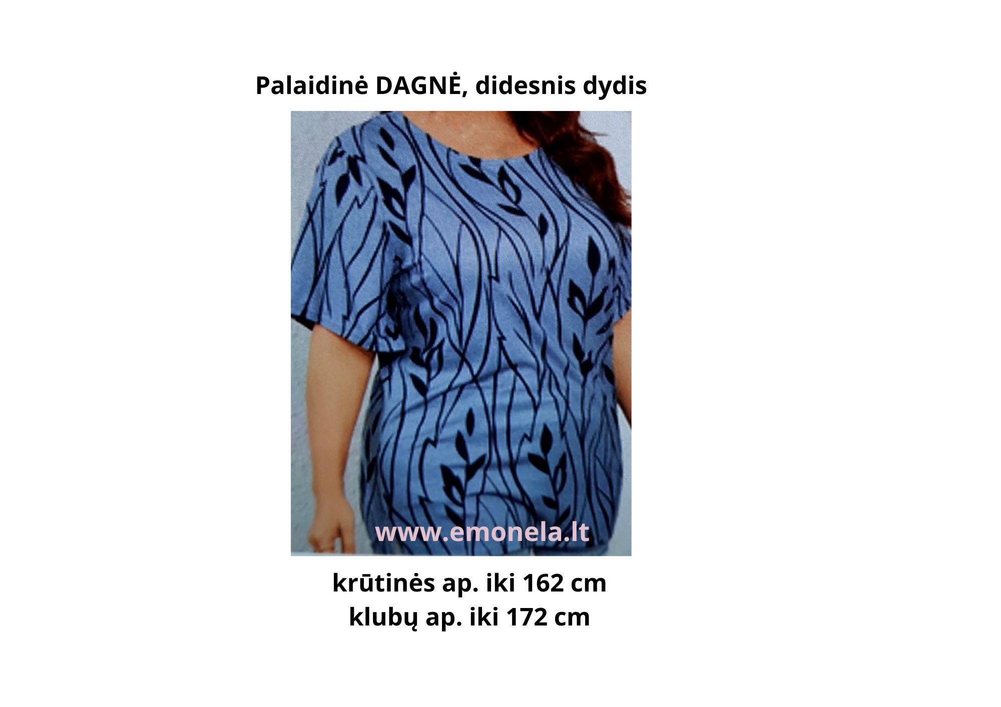 Palaidinė DAGNĖ, didesnis dydis