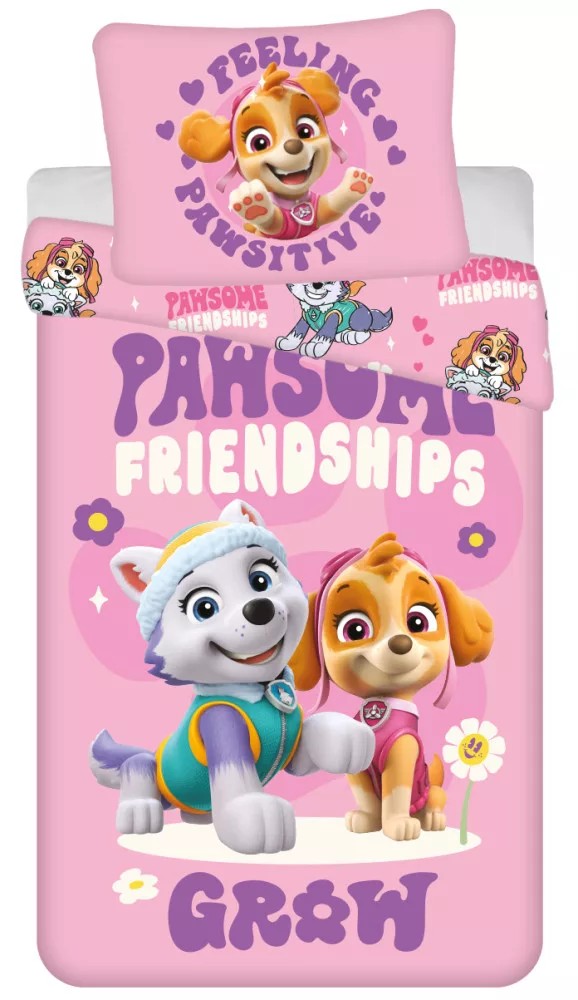 Patalynės komplektas Paw Patrol Pawsitive