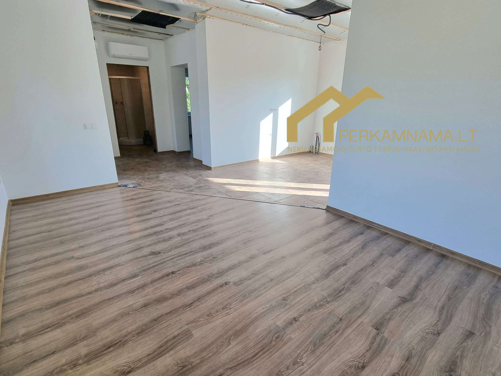 Įrengtas namas Klaipėdos.r.