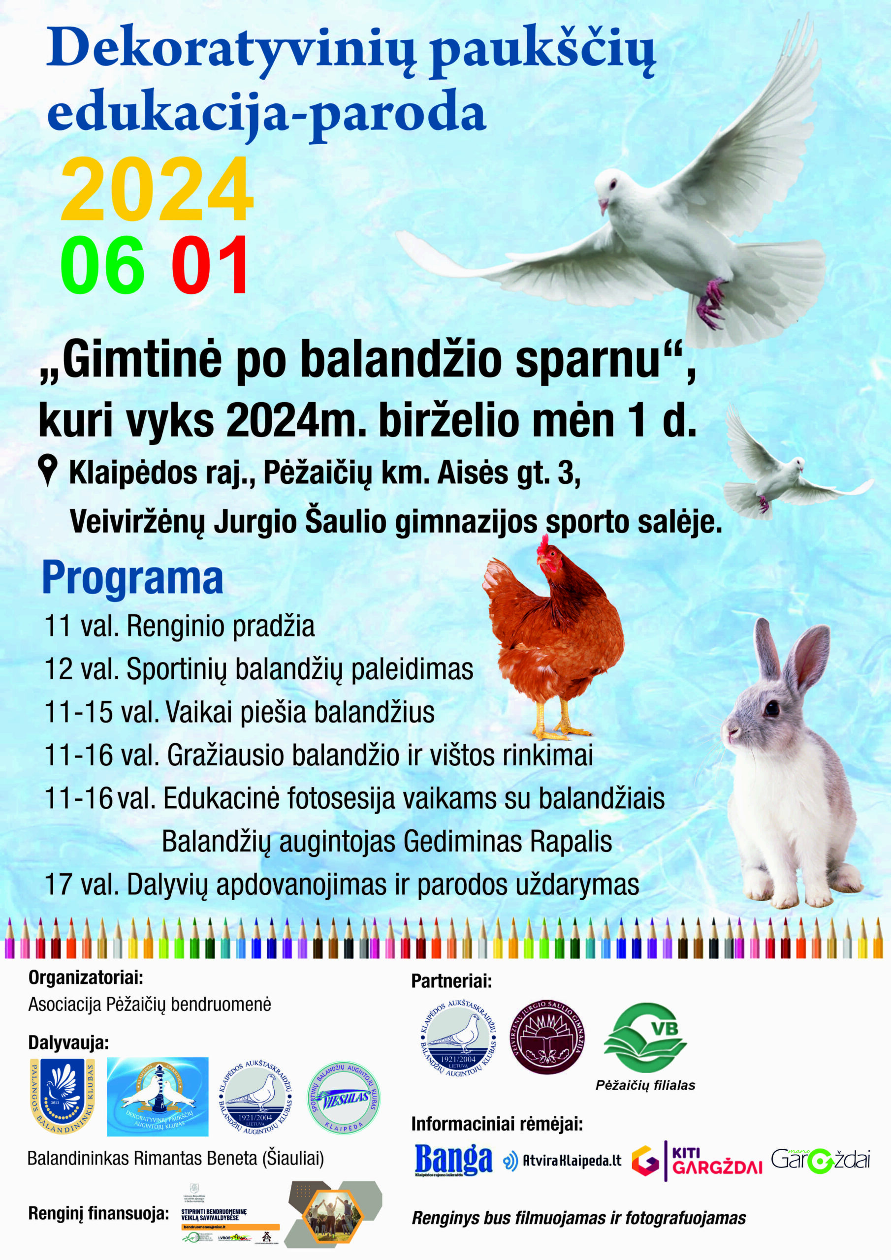 Edukacija – paroda „Gimtinė po balandžio spanu”