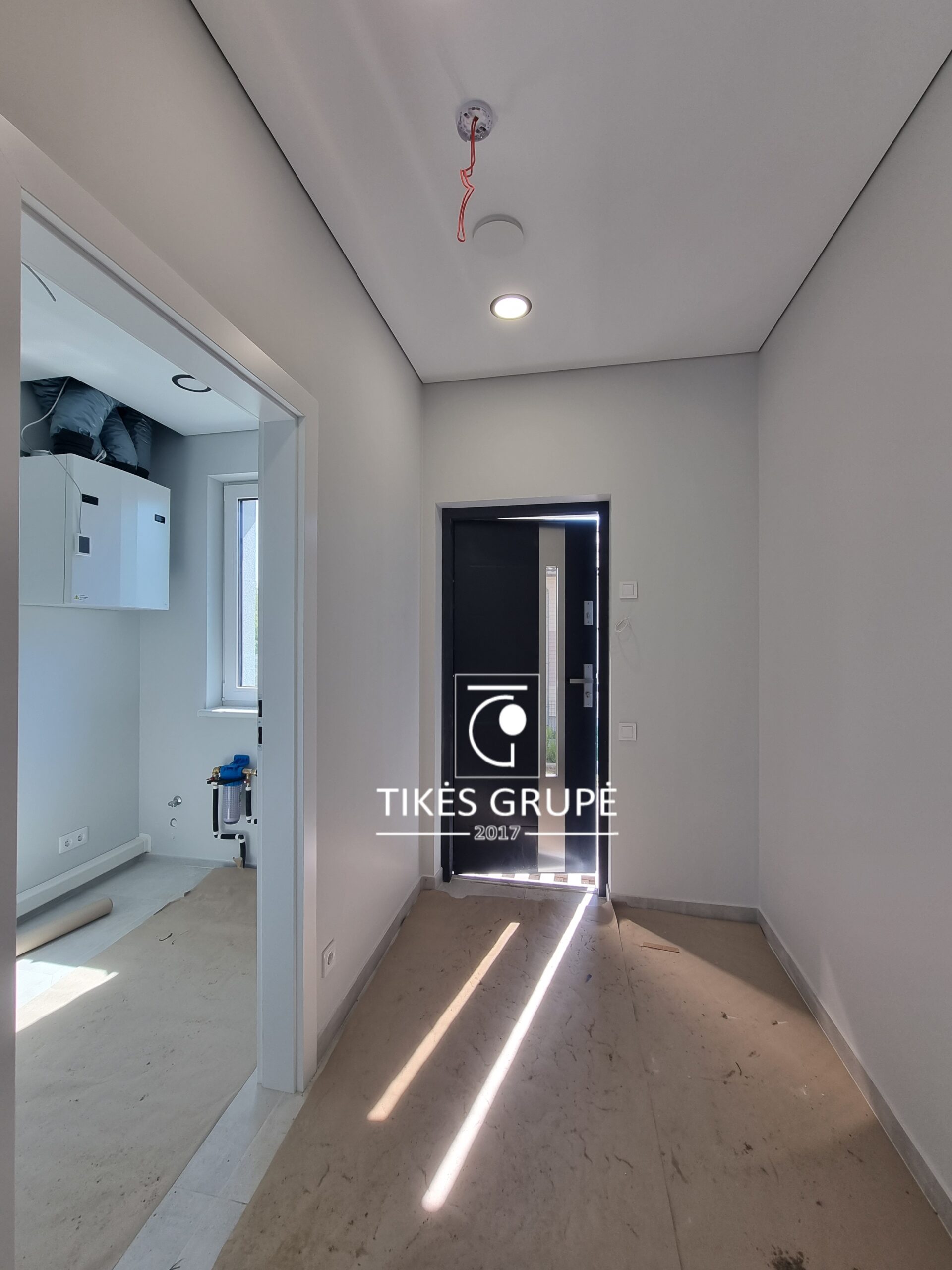 Tinka pirkimui su parama. Klaipėdos raj ., Kulių k., parduodamas 80 kv.m., naujos statybos gyvenamas mūrinis namas.