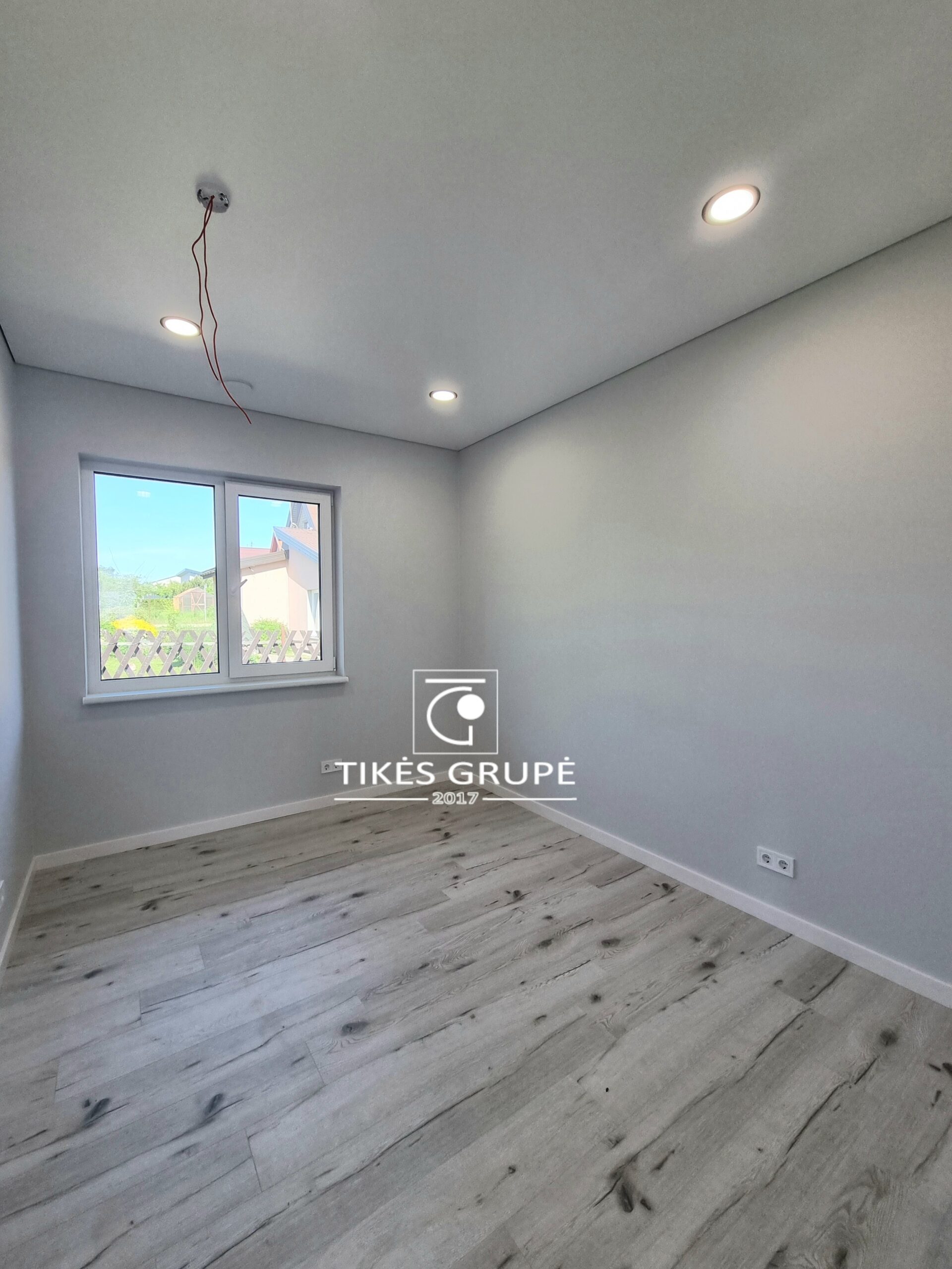 Tinka pirkimui su parama. Klaipėdos raj ., Kulių k., parduodamas 80 kv.m., naujos statybos gyvenamas mūrinis namas.