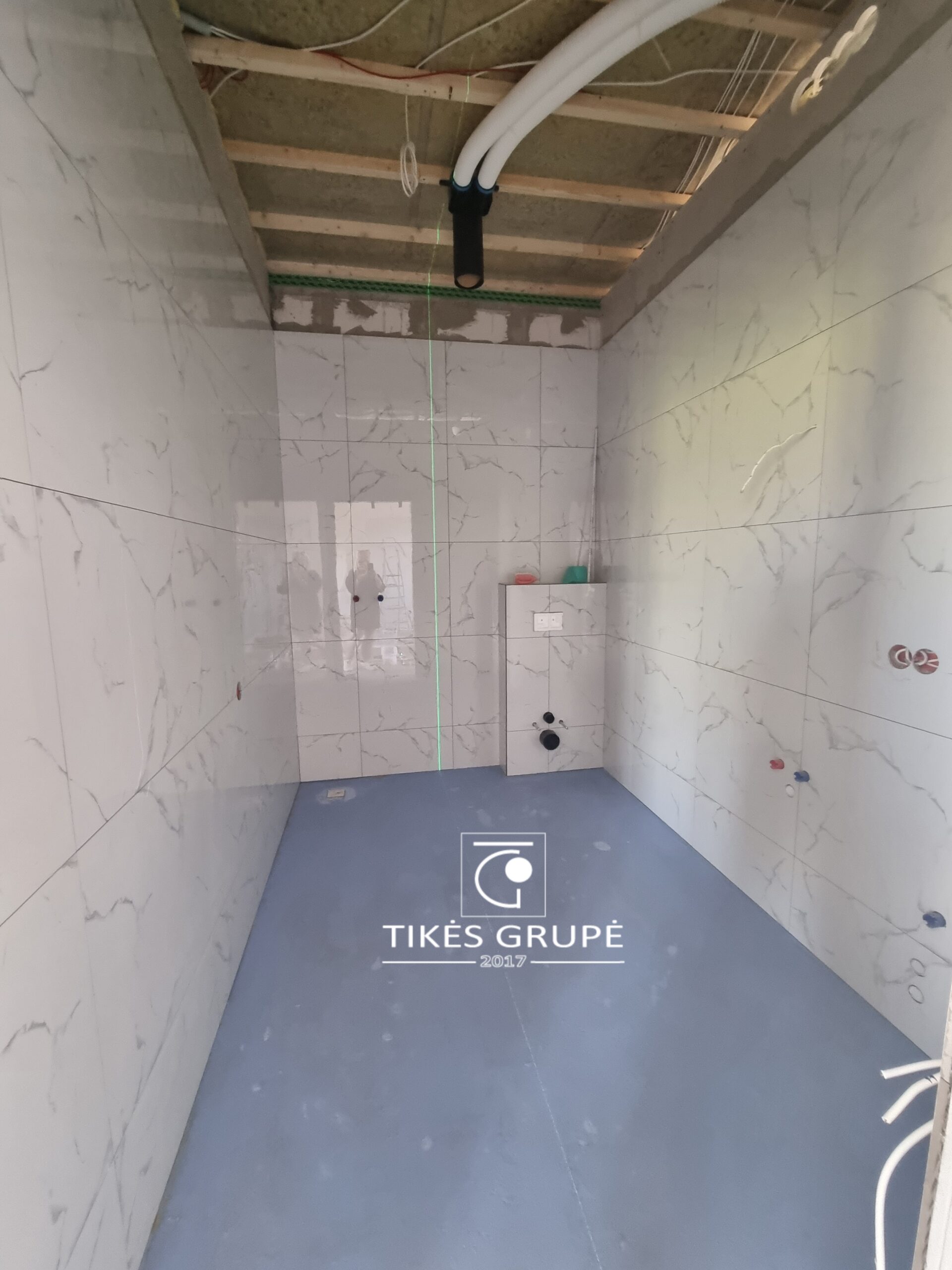 Parduodamas naujos statybos mūrinis namas su 15 arų žemės, Kvietinių k.