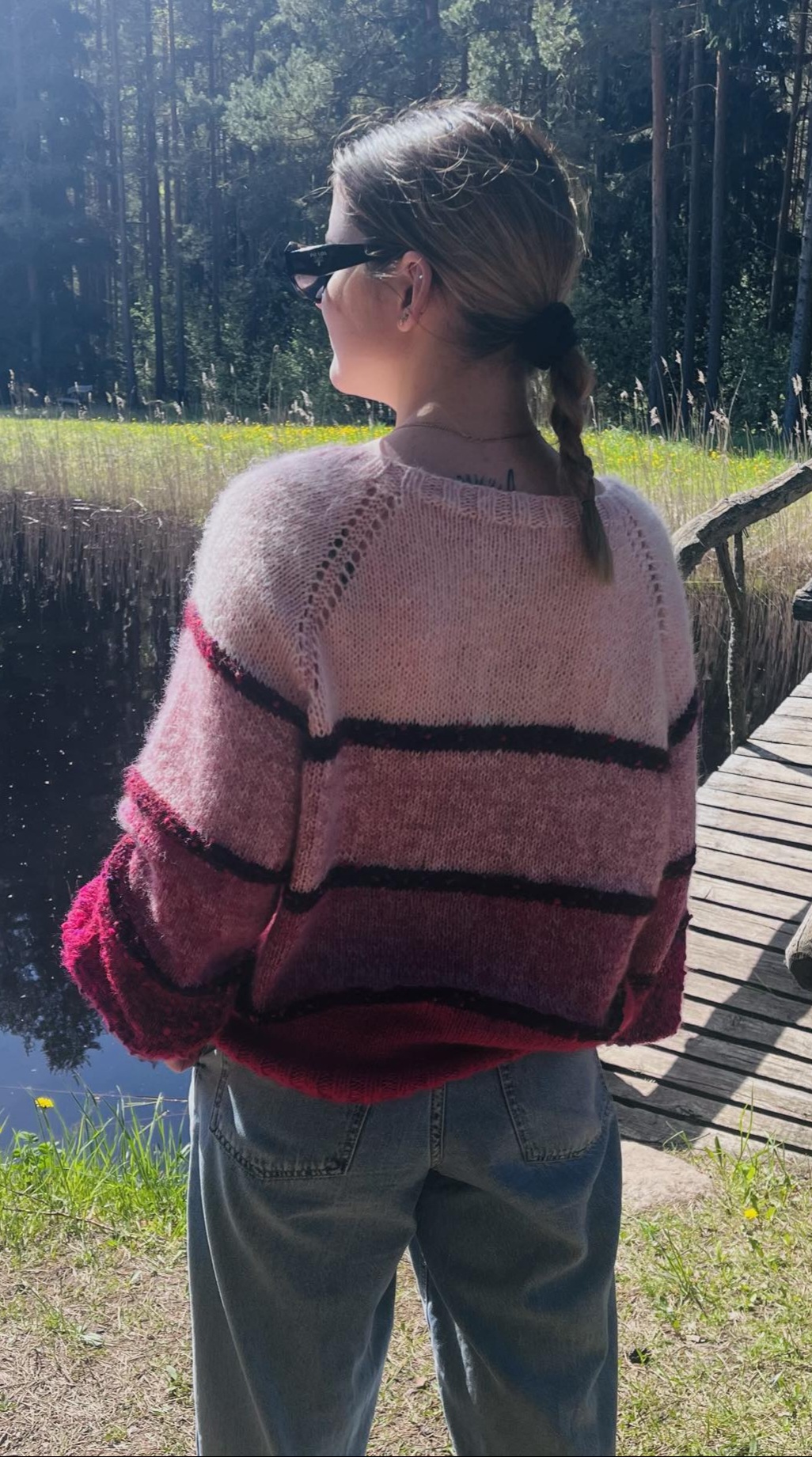 Rankų darbo megztukas