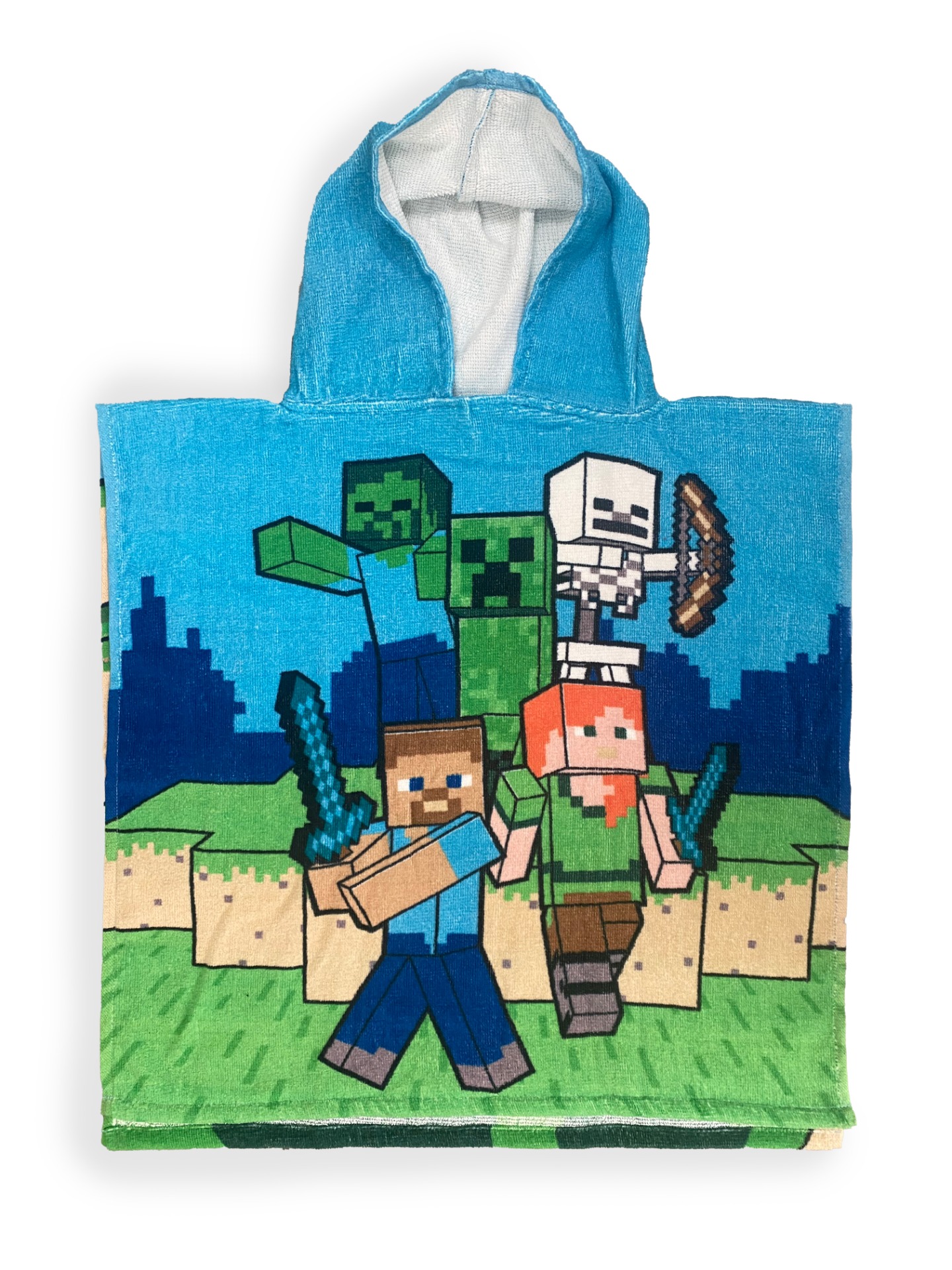 Vaikiškas pončas Minecraft Creeper