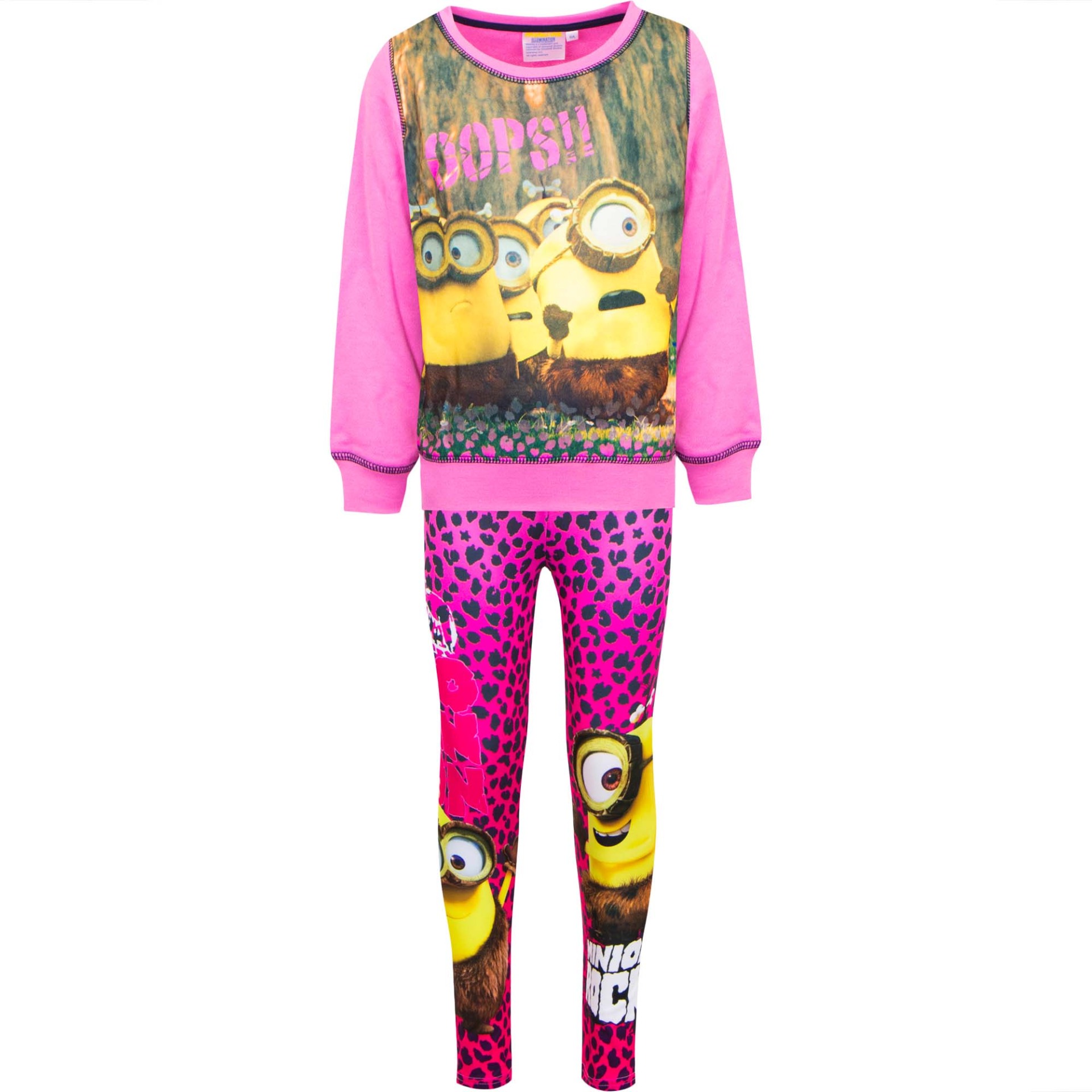 Rožinis laisvalaikio kostiumėlis Minions OOp