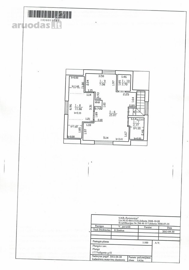 Parduodamas gyvenamas namas su komercinėmis patalpomis