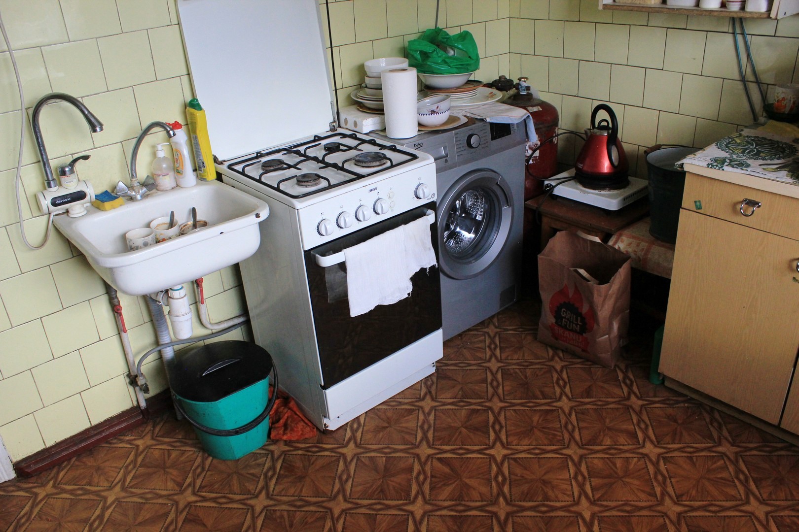 Parduodamas namas Veisiejų mstl. prie ežero