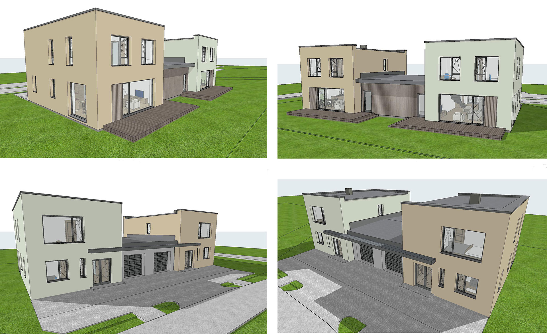 Parduodu neįrengtą dvibutį gyvenamą namą.