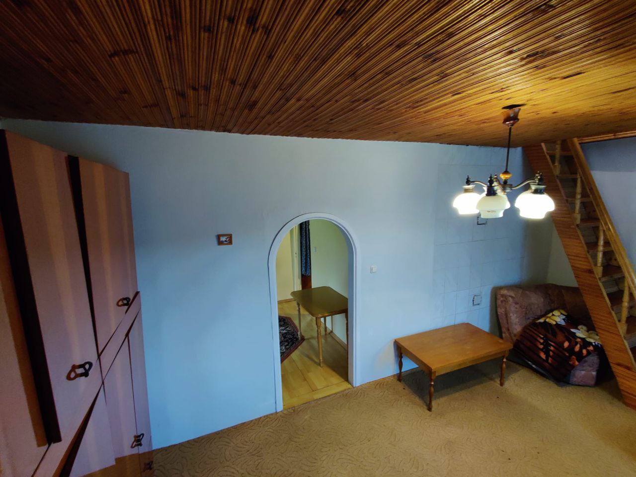 Jaukus rąstinis namas su sodu, Šiaulių raj., Beržynės km.