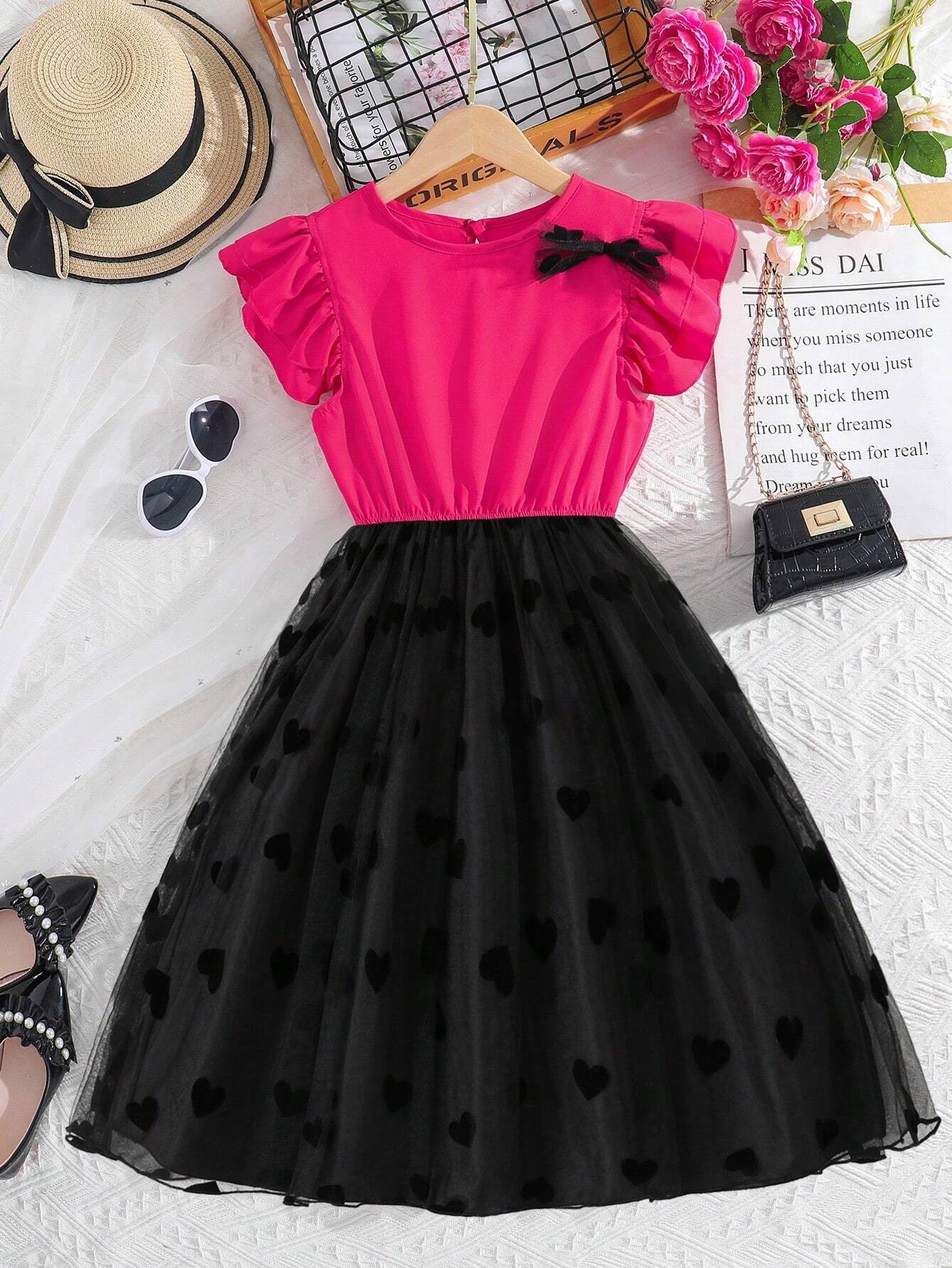 Stilinga 2 spalvų suknelė