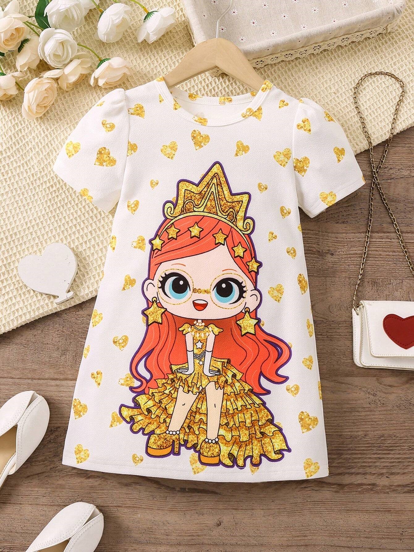 Vaikiška suknelė Stilinga Panelė