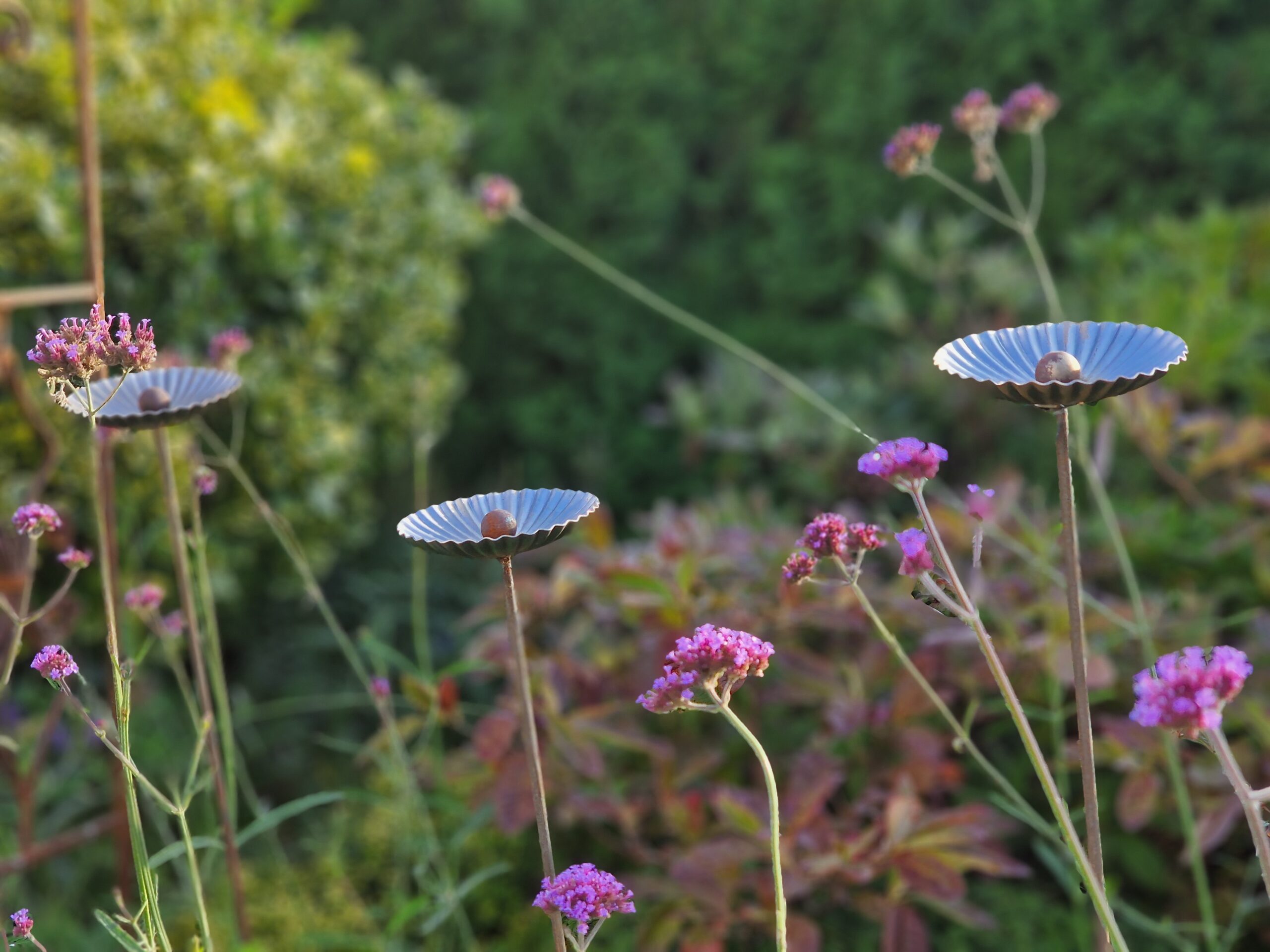 Metalinės Rankų Darbo Sodo Dekoracijos!