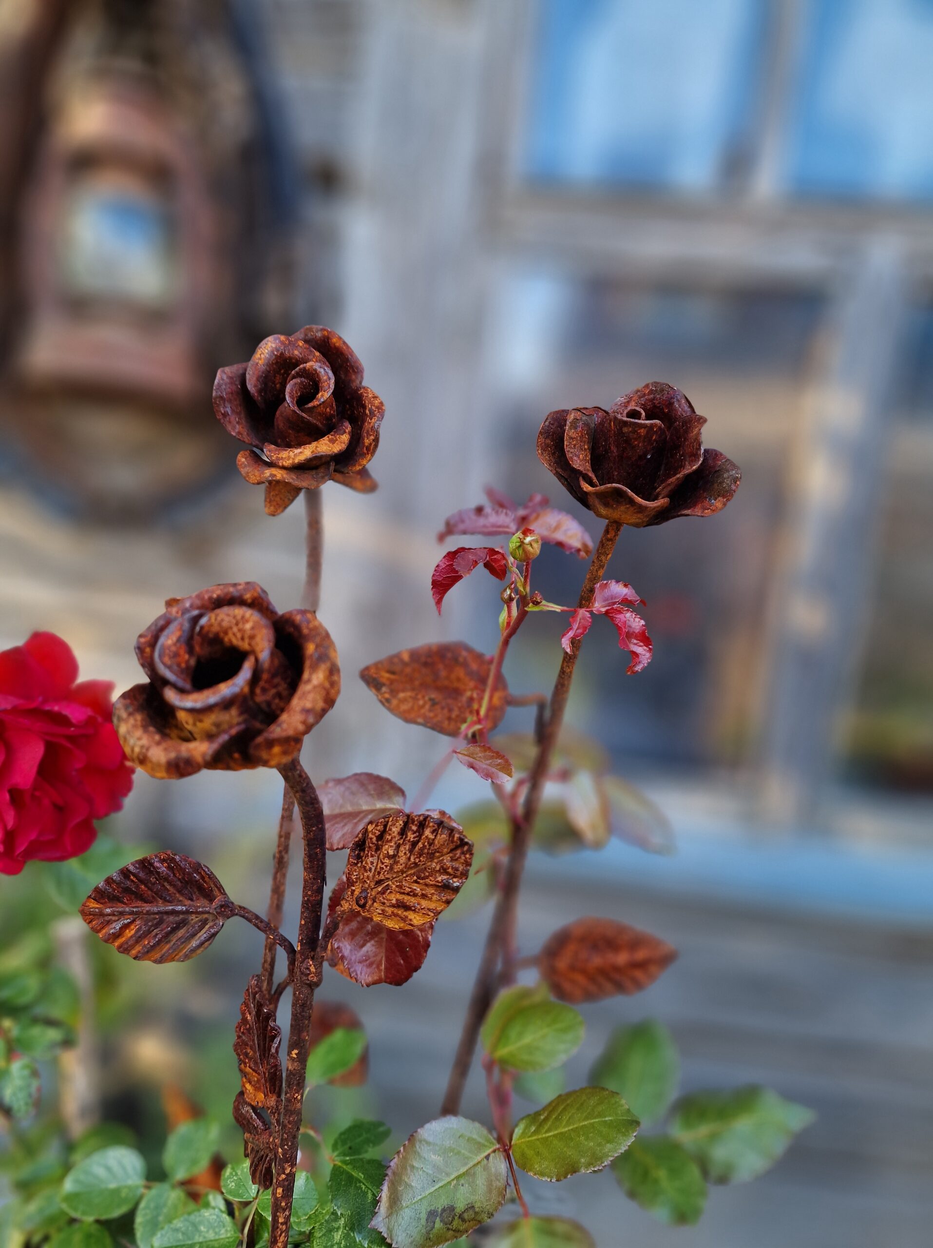 Metalinės Rankų Darbo Sodo Dekoracijos!