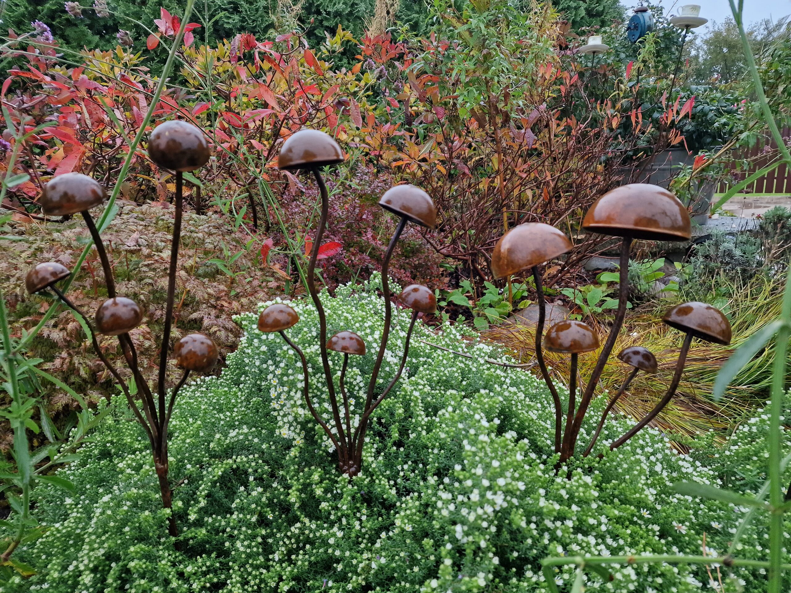 Metalinės Rankų Darbo Sodo Dekoracijos!