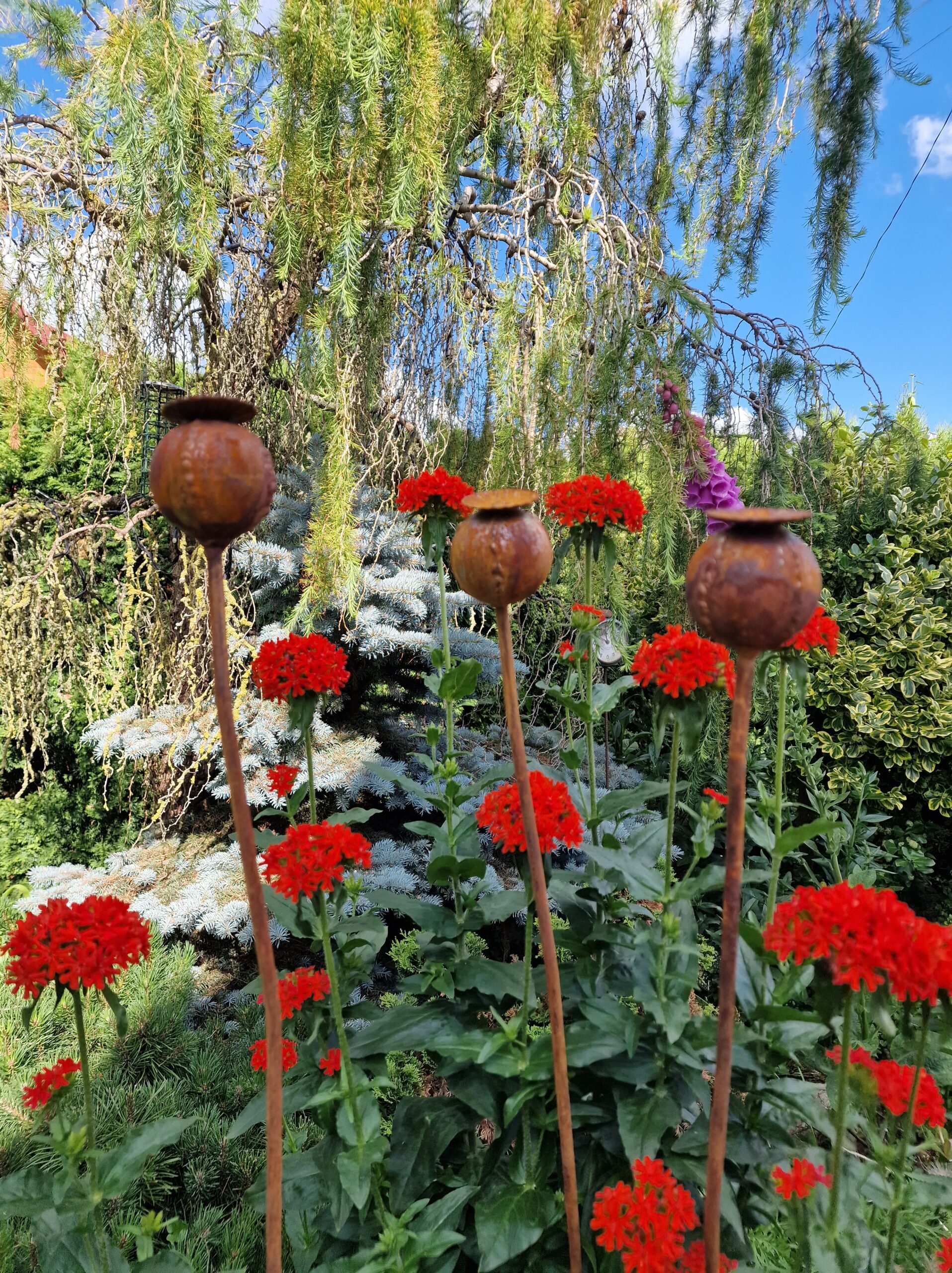 Metalinės Rankų Darbo Sodo Dekoracijos!