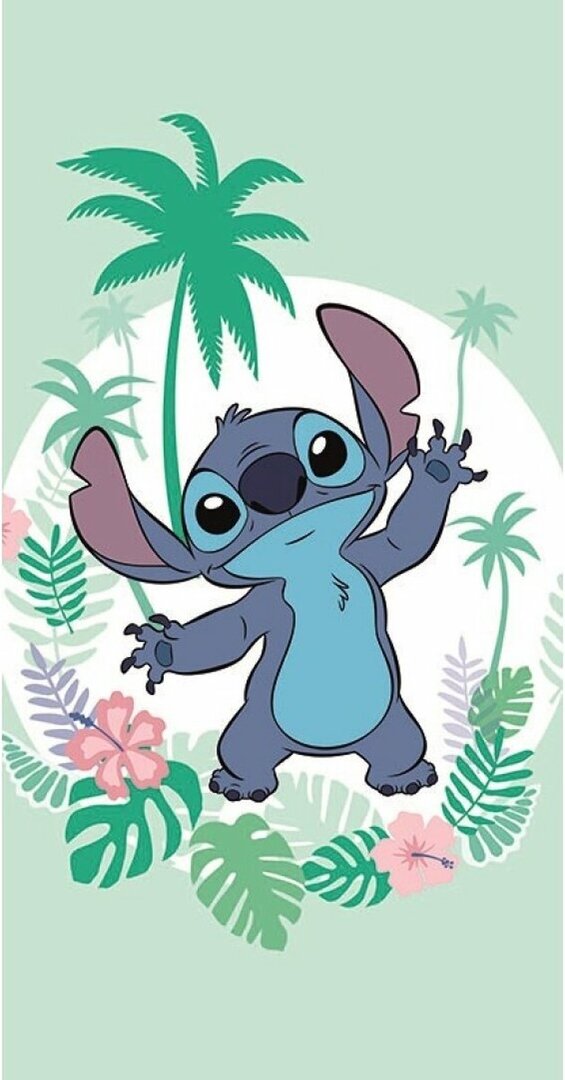 Paplūdimio rankšluostis Lilo & Stitch