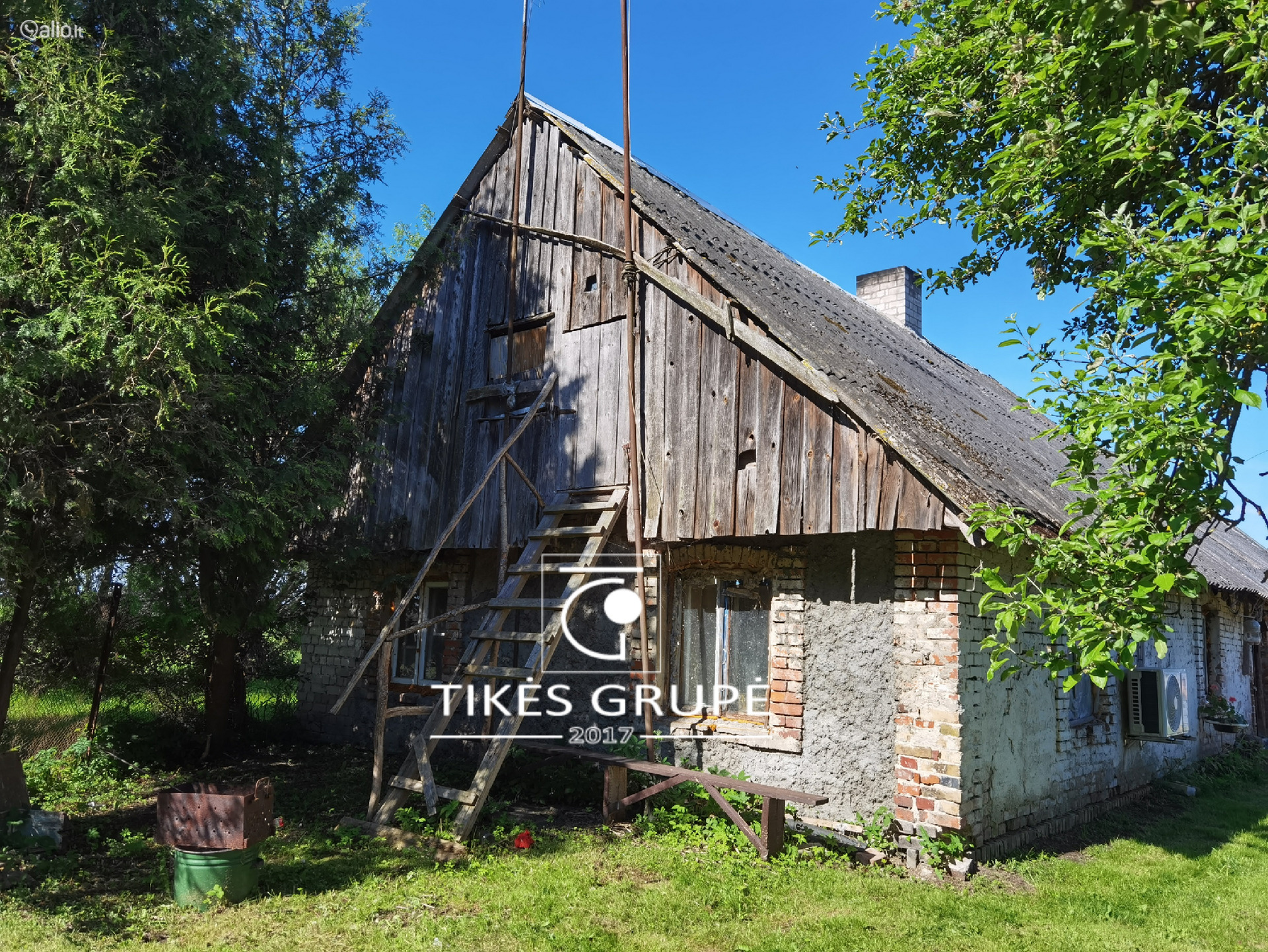 Namas šalia Kintų, tarp Ventės rago ir Mingės kaimo