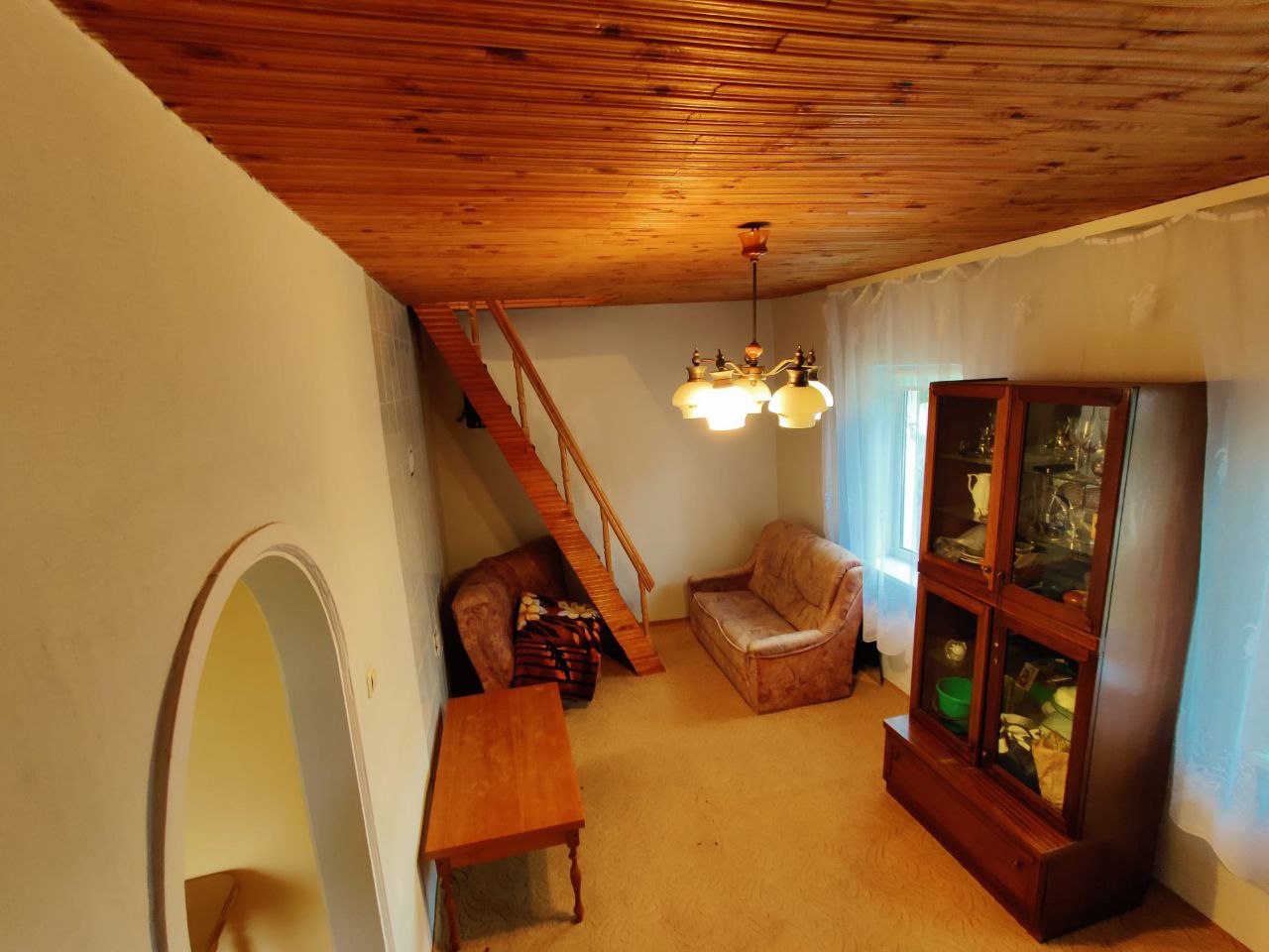 Jaukus rąstinis namas su sodu, Šiaulių raj., Beržynės km.