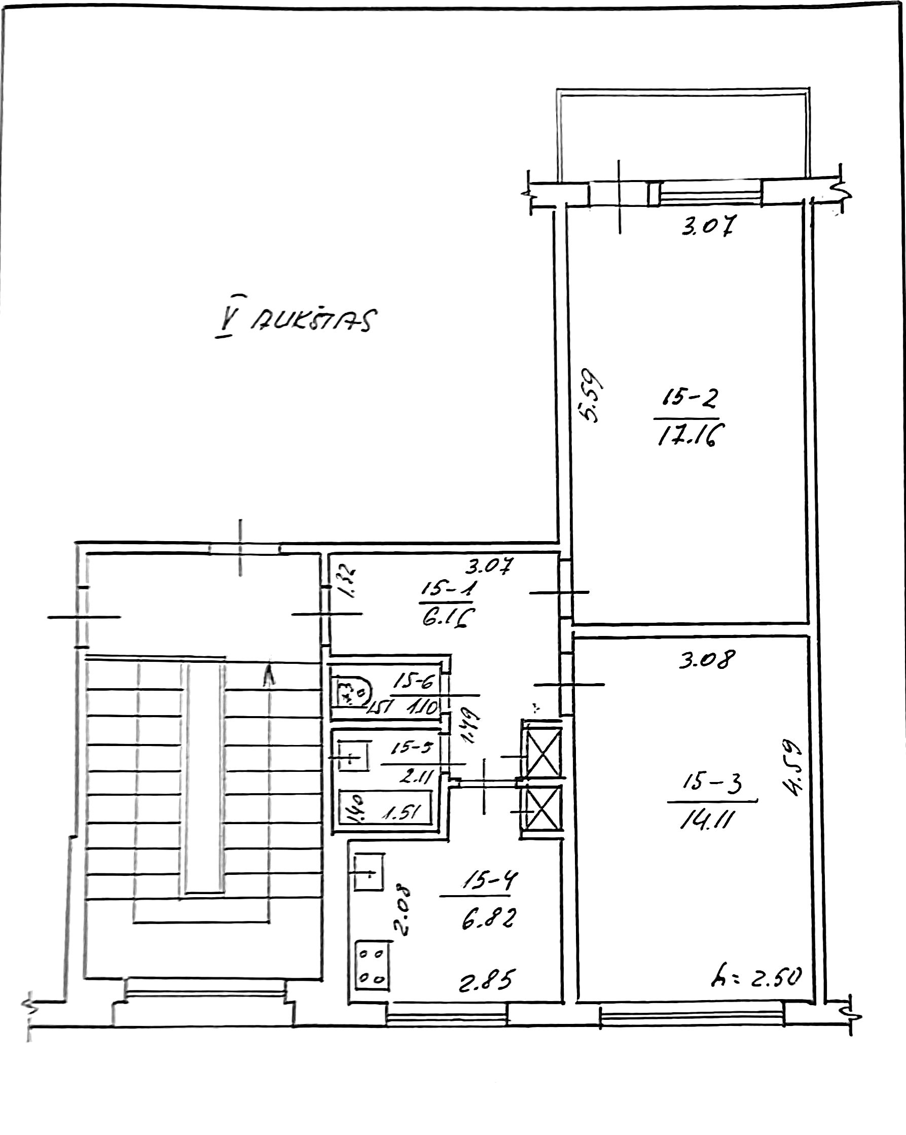 Parduodamas tvarkingas 2 kambarių butas (Naujoji Akmenė)